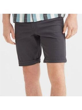 H&M solid gray shorts new